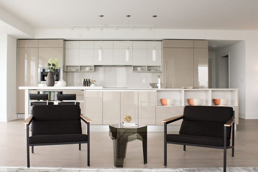 modern condo kitchen