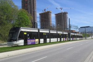 streetcar in eglinton