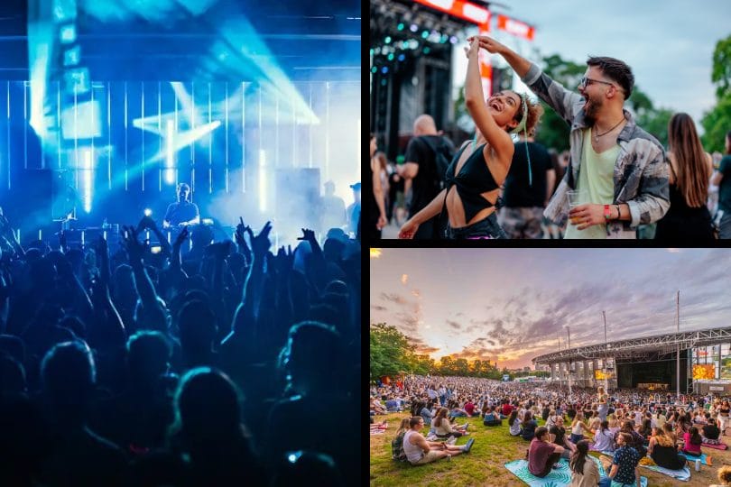 electric island, budweiser stage